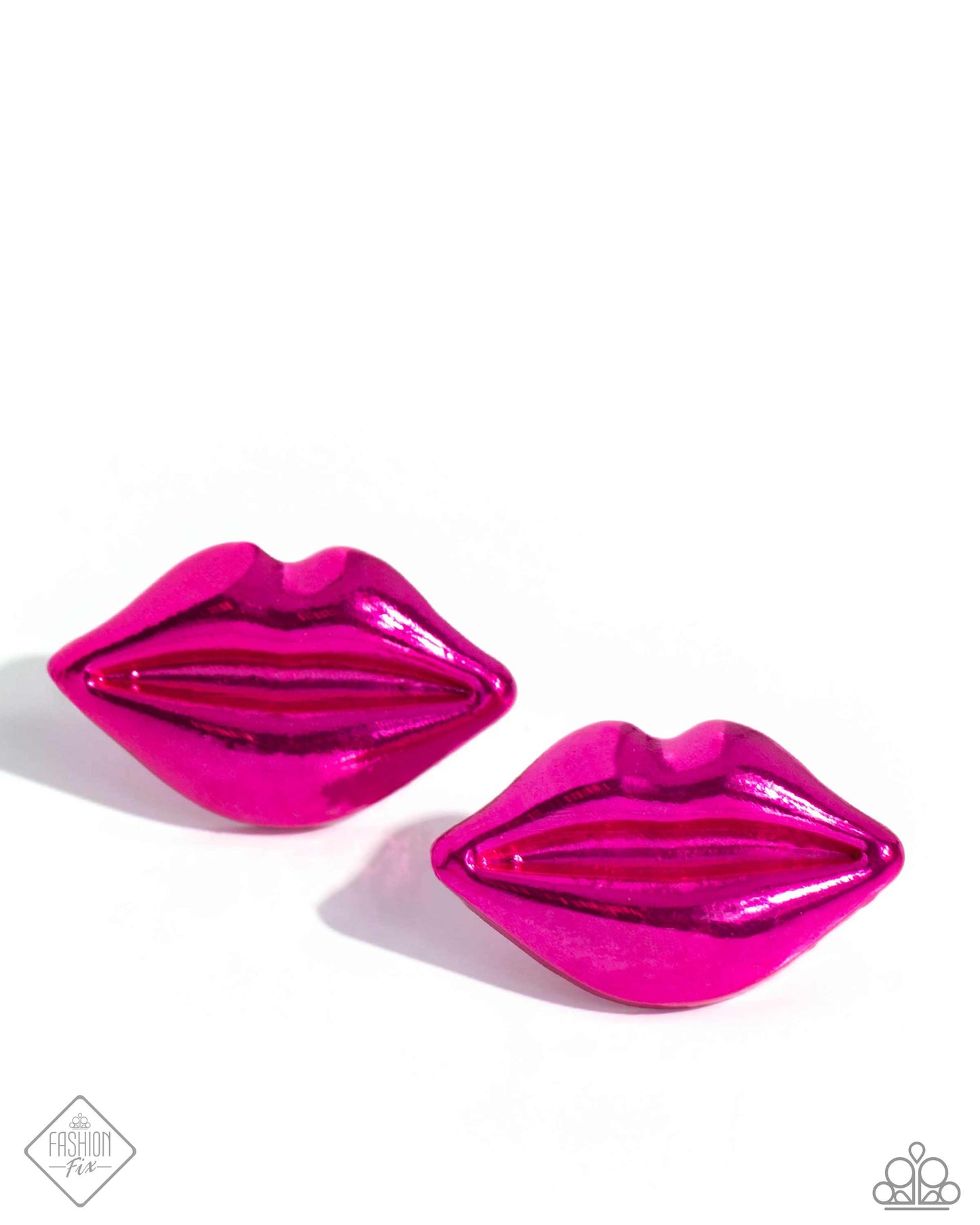 Paparazzi Earring ~ Diva Decoration - Pink