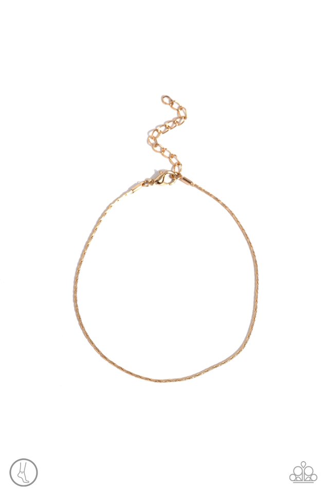 High-Tech Texture - Gold - Paparazzi Bracelet Image