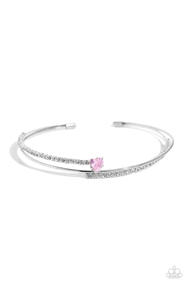 Sensational Sweetheart - Pink - Paparazzi Bracelet Image