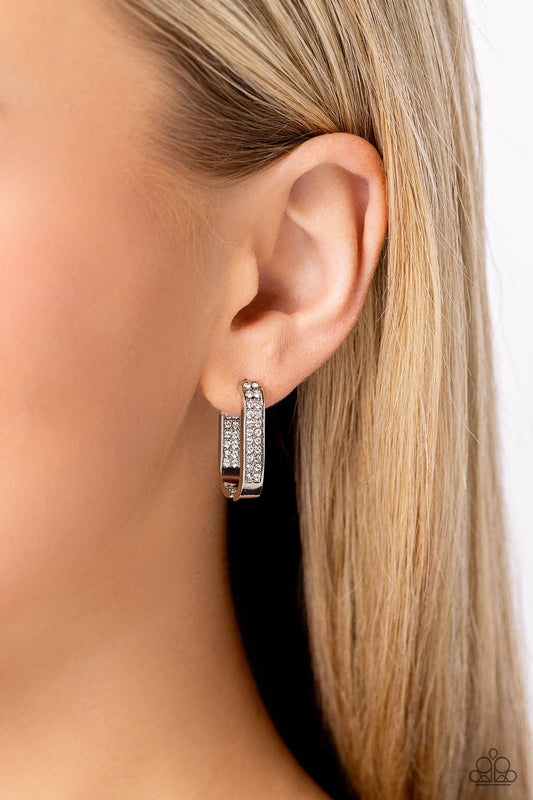 Sinuous Silhouettes - Paparazzi Earring Image
