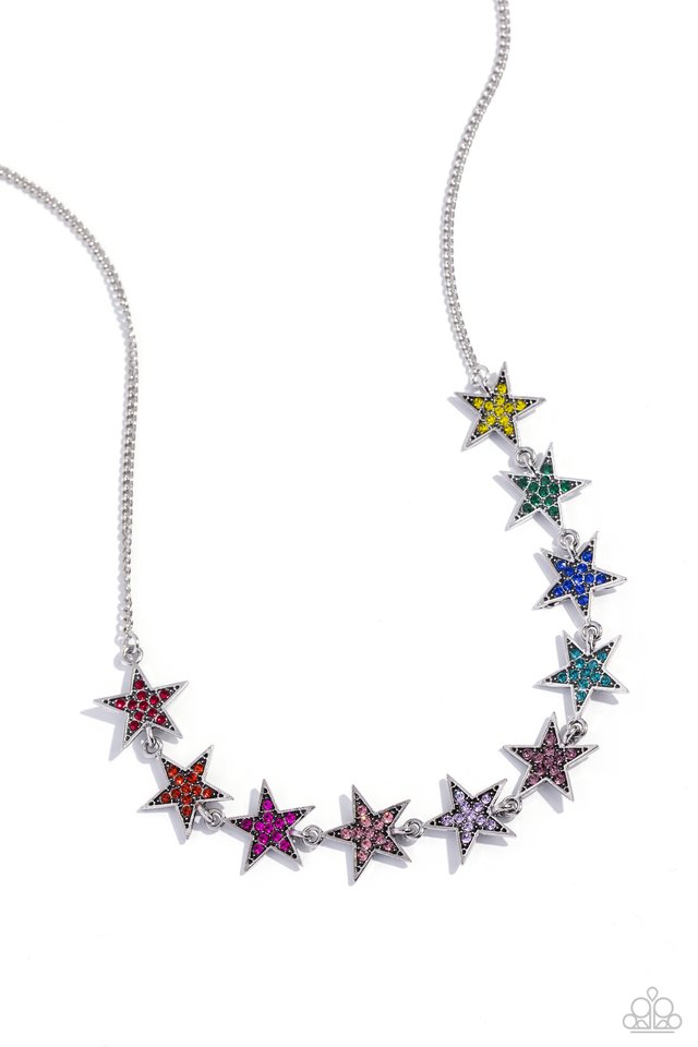 Star Quality Sensation - Multi - Paparazzi Necklace Image