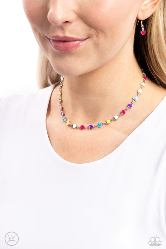 Dancing Dalliance - Multi - Paparazzi Necklace Image