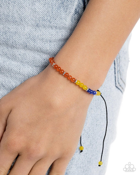 We Own the Night - Orange - Paparazzi Bracelet Image