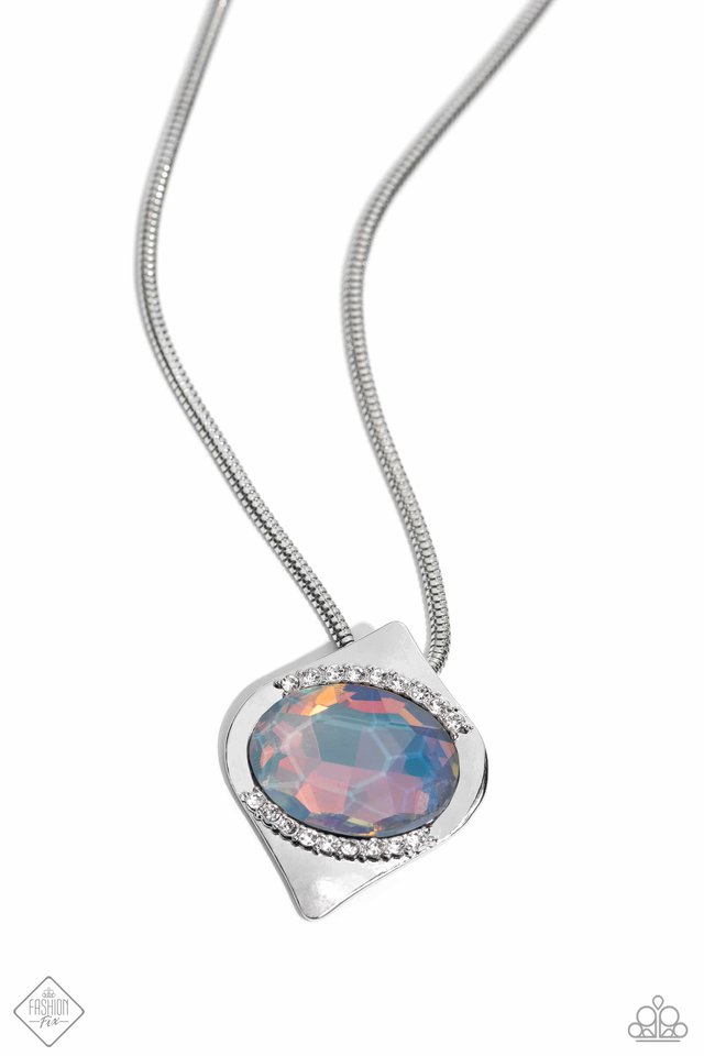 Motivated Maverick - Silver - Paparazzi Necklace Image