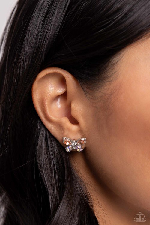 Live to FLIGHT Another Day - Orange - Paparazzi Earring Image