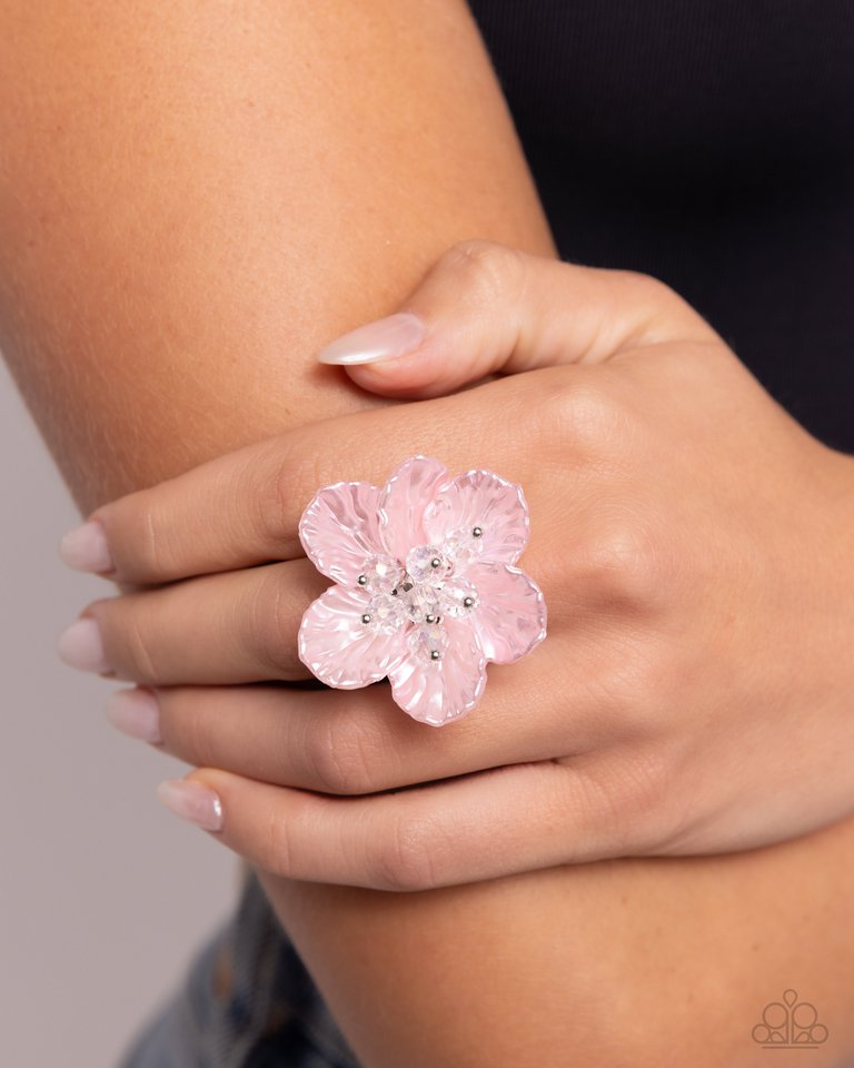 Petal Pact - Pink - Paparazzi Ring Image