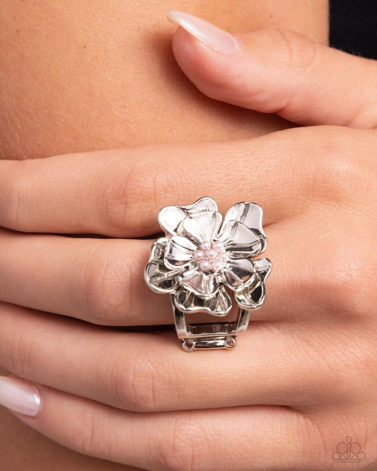 Pampered Petals - Pink - Paparazzi Ring Image
