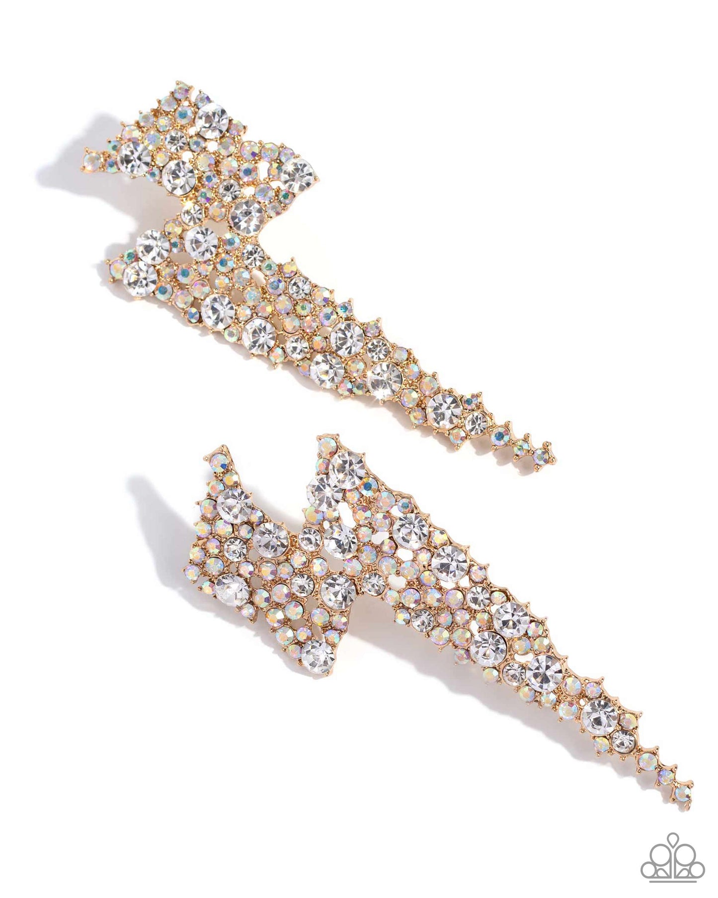 Paparazzi Earring ~ Electric Effulgence - Gold