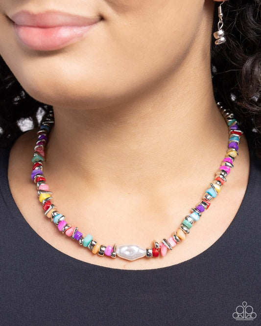 Seasonal Socialite - Multi - Paparazzi Necklace Image