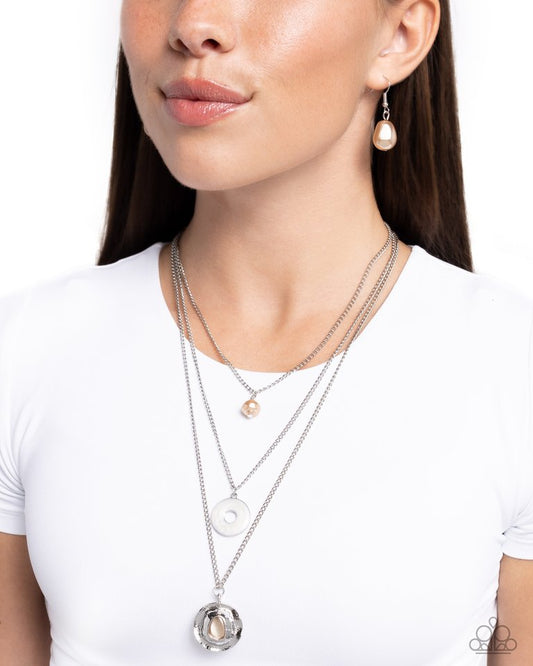 Refined Reaction - Brown - Paparazzi Necklace Image