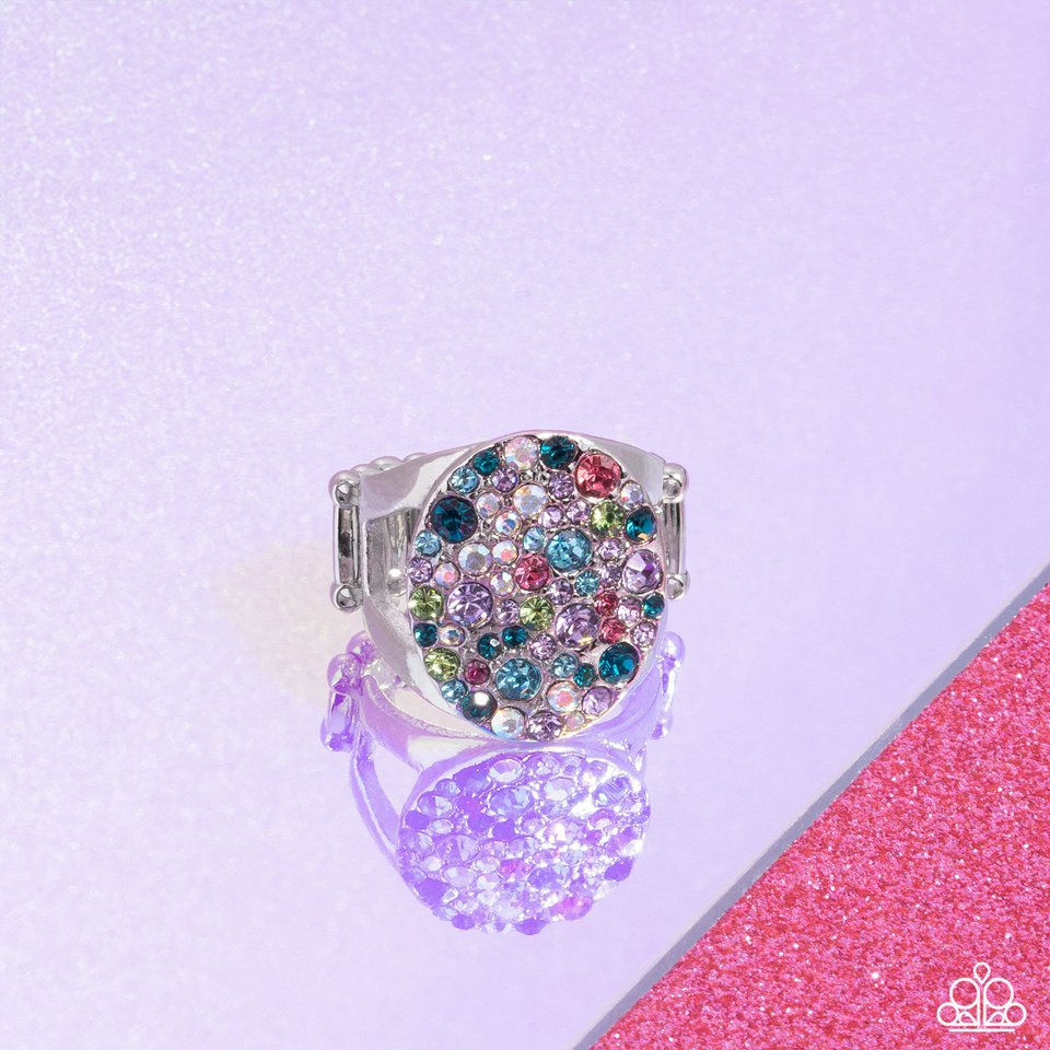 Pampered Pattern - Multi - Paparazzi Ring Image