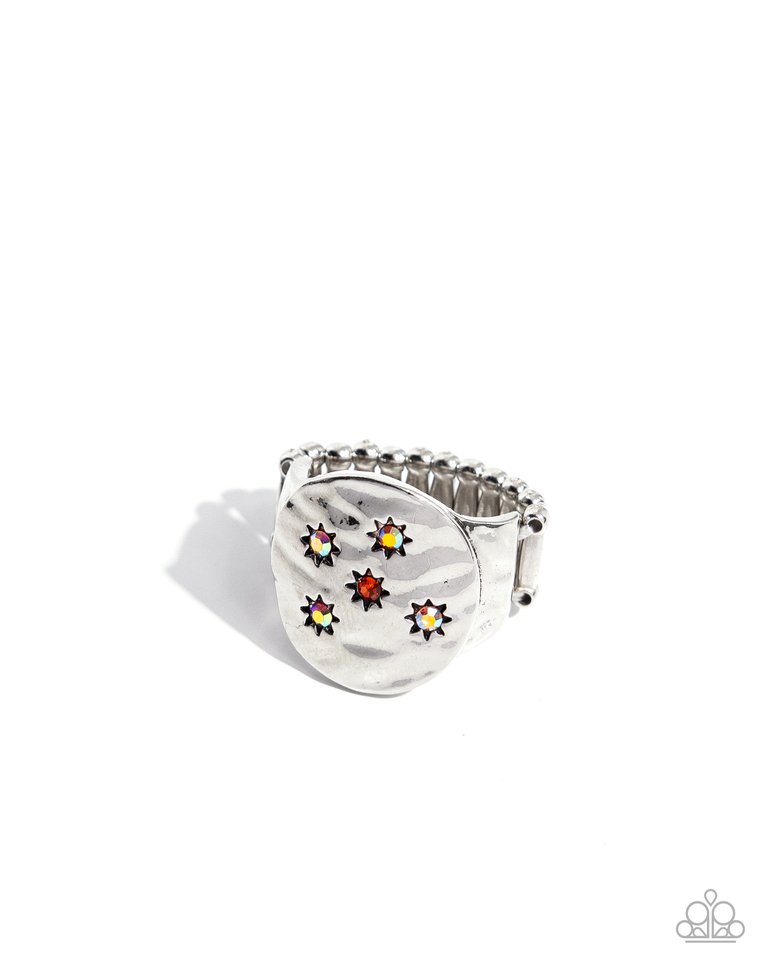 Starry Serenade - Orange - Paparazzi Ring Image