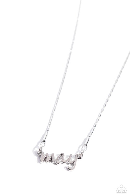 Birth Month Bling - May - Paparazzi Necklace Image