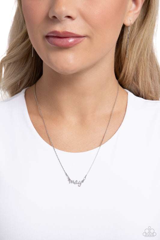Birth Month Bling - May - Paparazzi Necklace Image