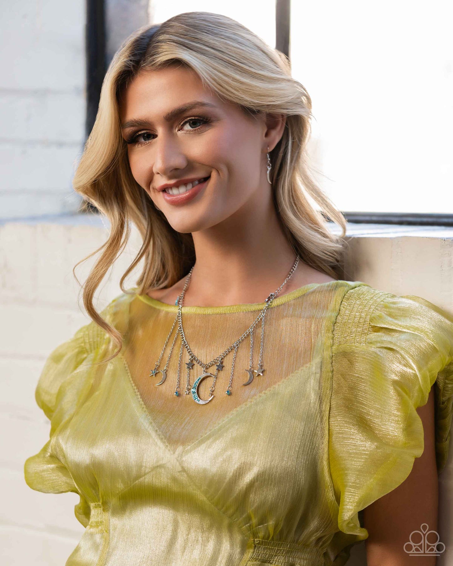Paparazzi Necklace ~ Stellar Selection - Blue