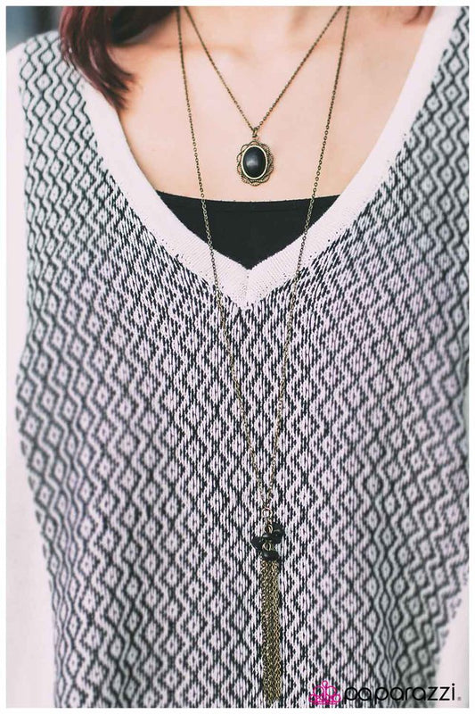 Paparazzi Necklace ~ All The Pretty Horses - Black