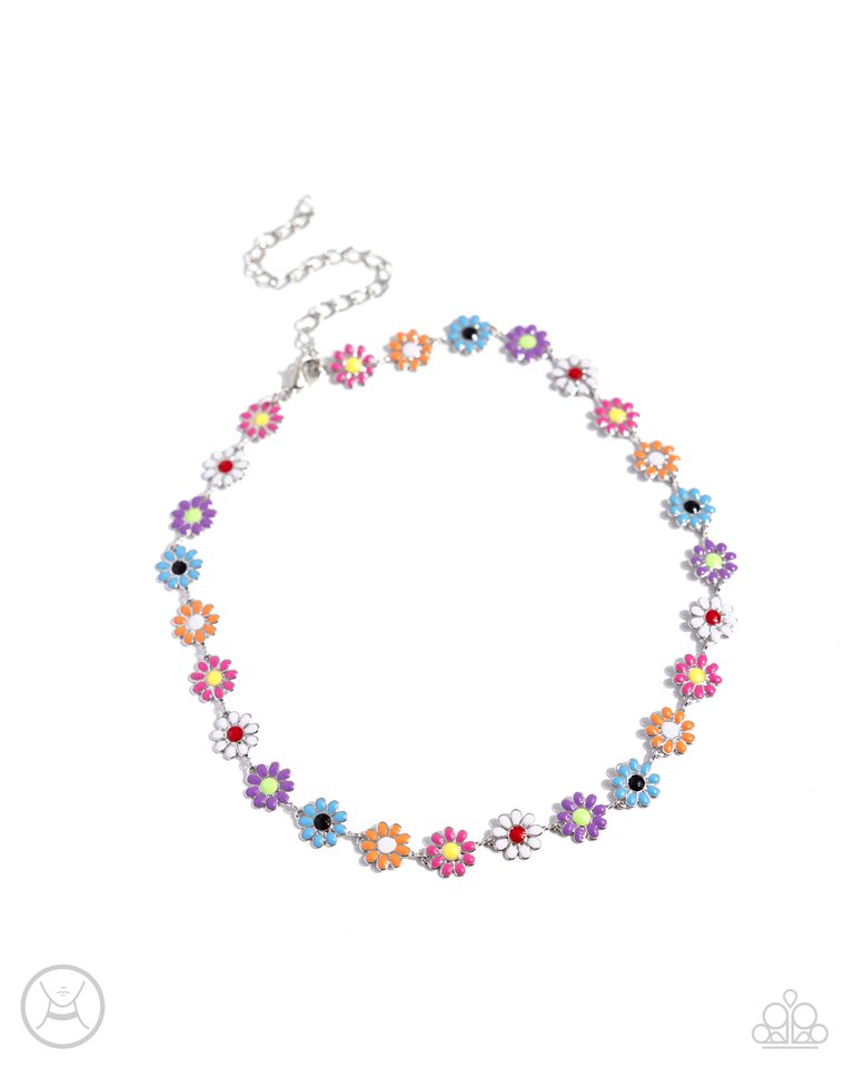 Floral Falsetto - Multi - Paparazzi Necklace Image