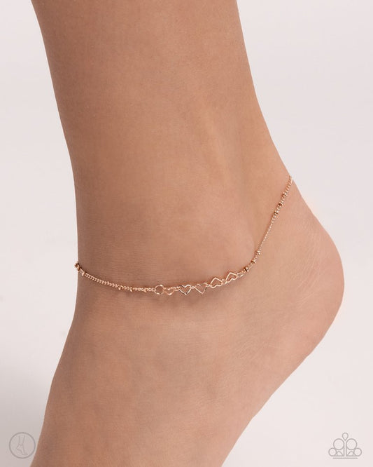 Satellite Shimmer - Rose Gold - Paparazzi Bracelet Image