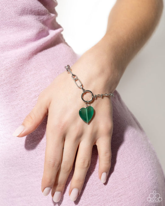 HEART Restoration - Green - Paparazzi Bracelet Image