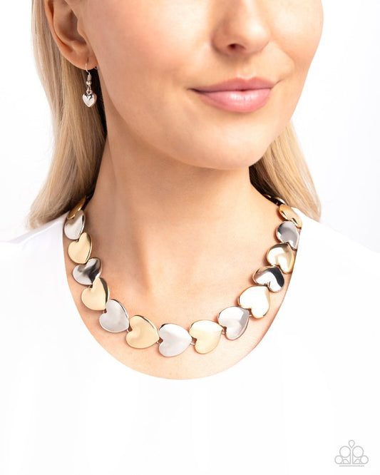 Heirloom Hearts - Multi - Paparazzi Necklace Image