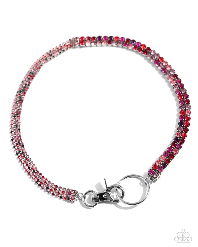 Chic Connection - Red - Paparazzi Necklace Image