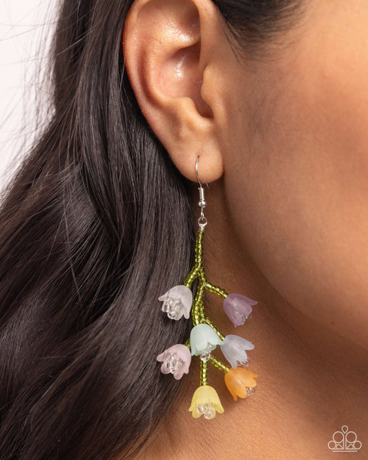 Beguiling Bouquet - Multi - Paparazzi Earring Image