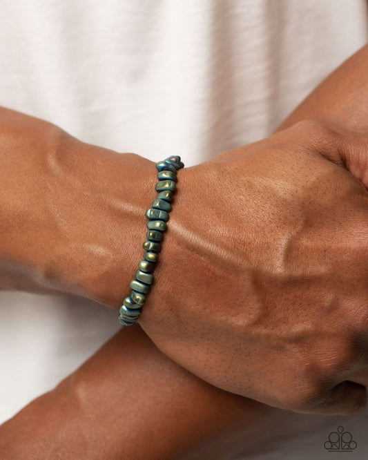 Matte Makeover - Green - Paparazzi Bracelet Image