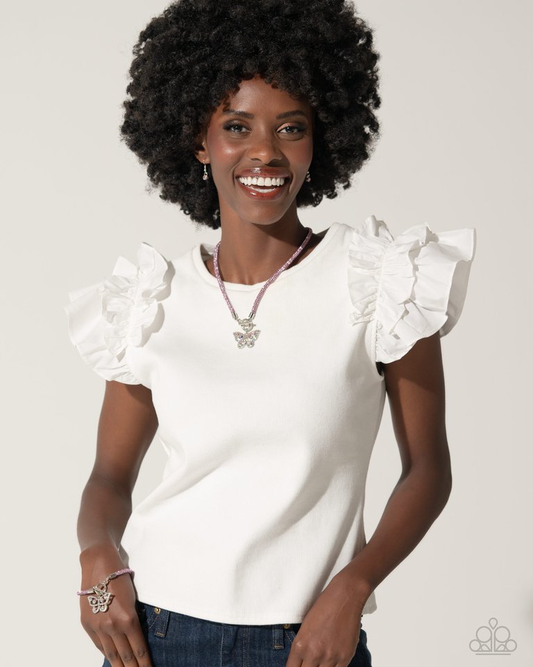 Aerial Appeal - Pink - Paparazzi Bracelet Image