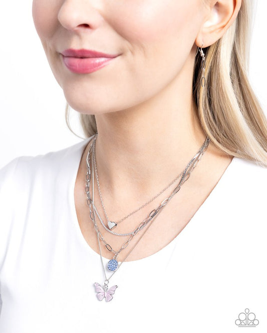 Whimsical Wardrobe - Pink - Paparazzi Necklace Image