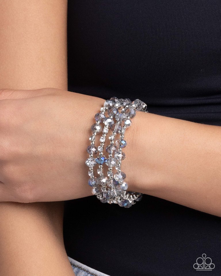 Refined Reality - Silver - Paparazzi Bracelet Image