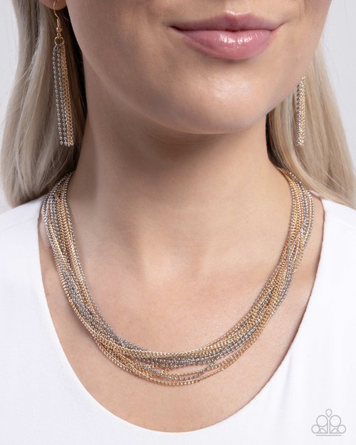 Backstage Ball - Paparazzi Necklace Image