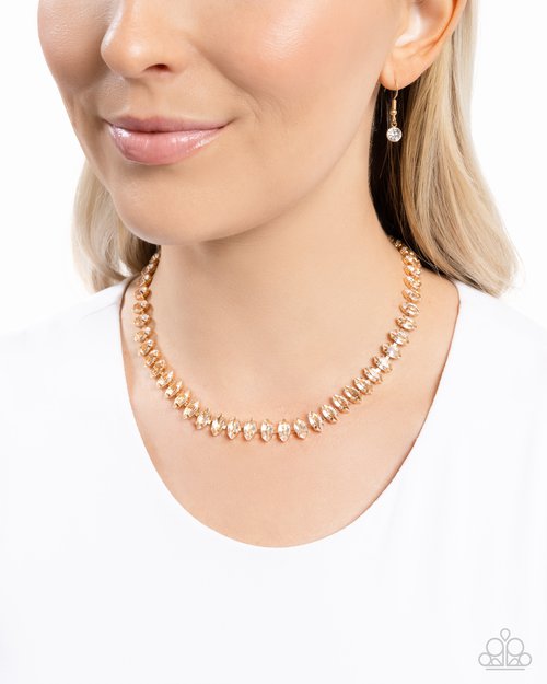 Glittery Genre - Paparazzi Necklace Image