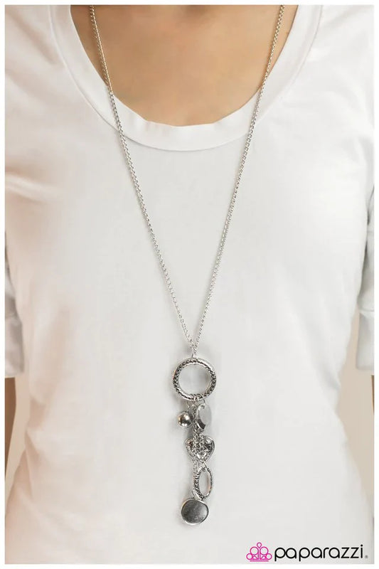 Paparazzi Necklace ~ True Believer - Silver