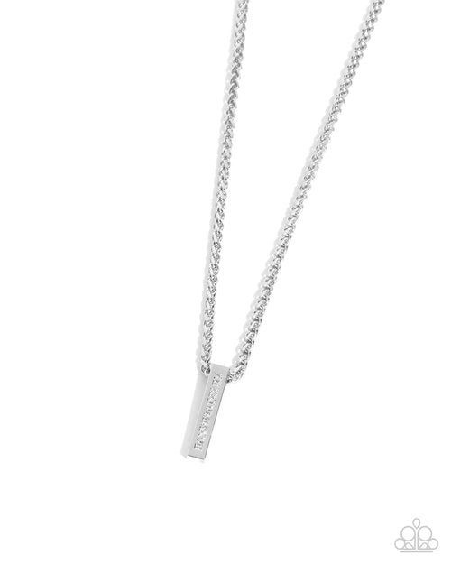 Roman Rebel - Silver - Paparazzi Necklace Image