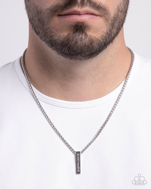 Roman Rebel - Silver - Paparazzi Necklace Image