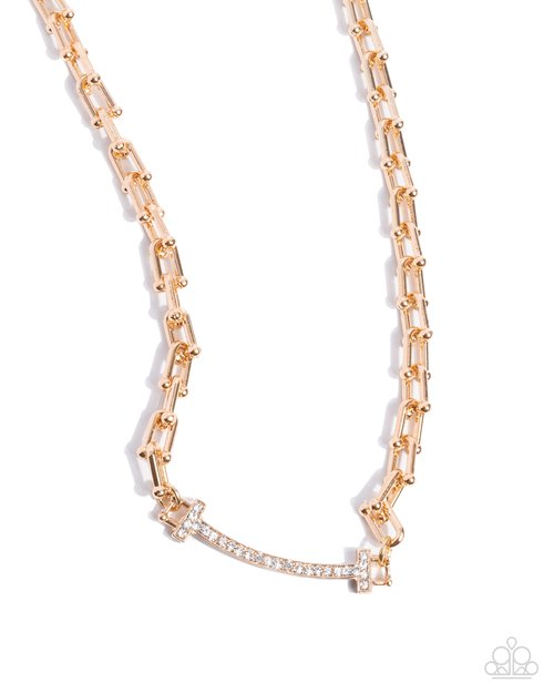 Anchored Actress - Paparazzi Necklace Image