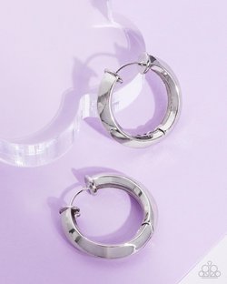 Hinged Homage - Paparazzi Earring Image