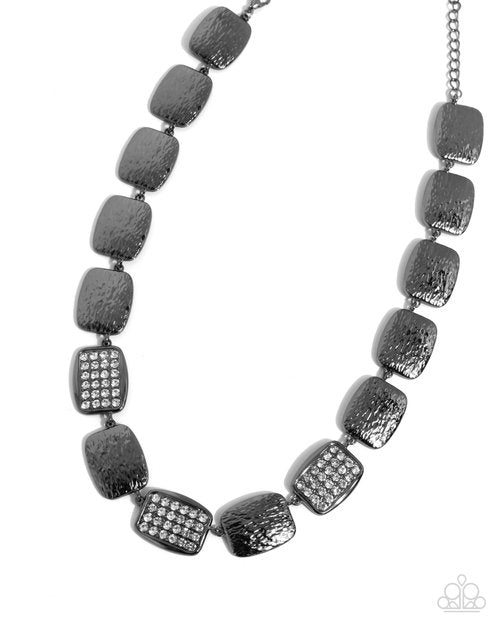 Brilliant Belonging - Black - Paparazzi Necklace Image