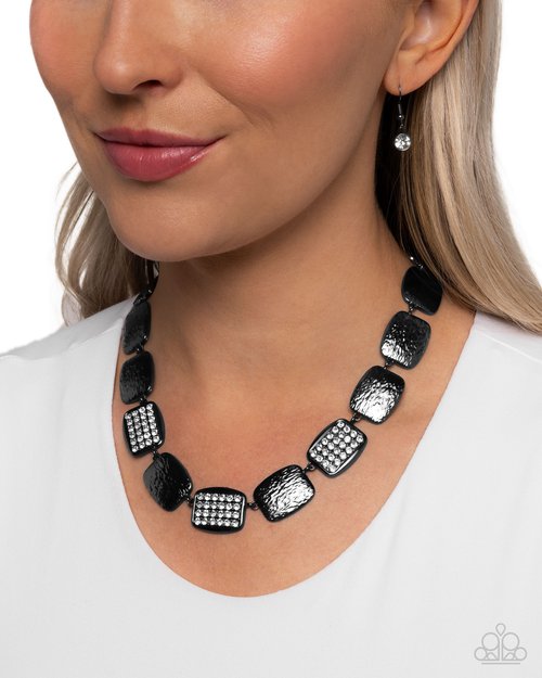 Brilliant Belonging - Black - Paparazzi Necklace Image