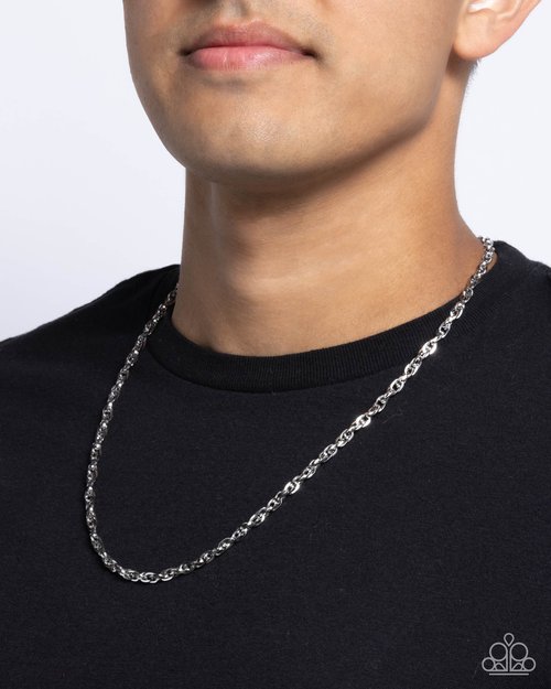 Simple Showroom - Silver - Paparazzi Necklace Image