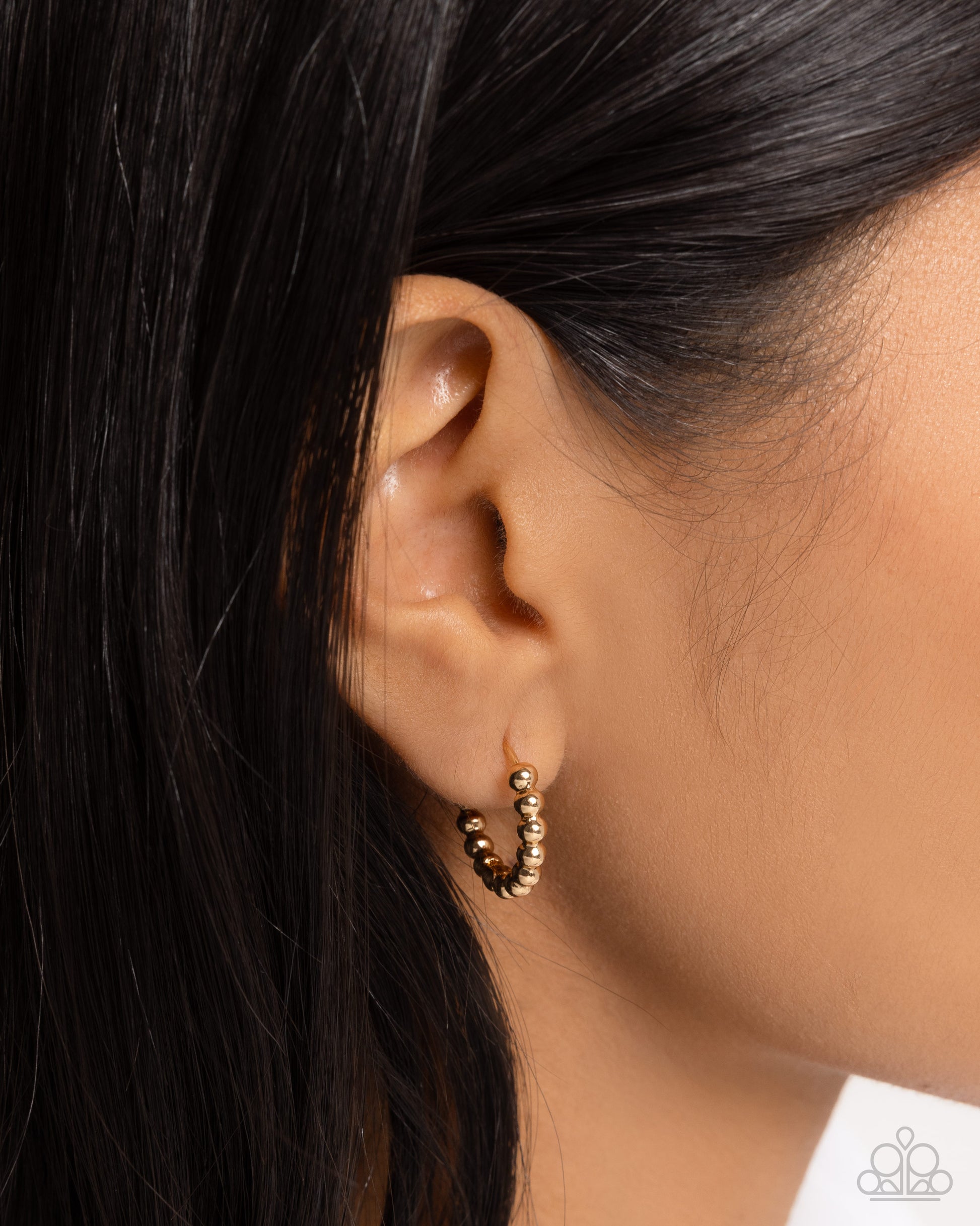 Darling Dance - Gold - Paparazzi Earring Image