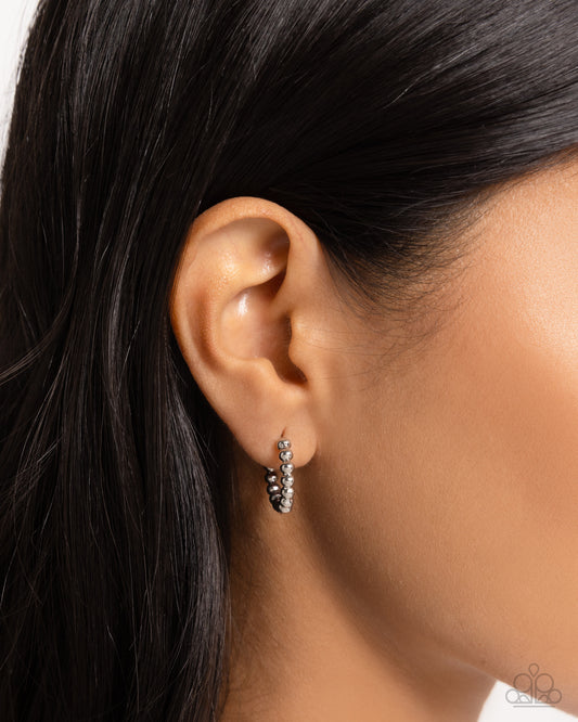 Darling Dance - Silver - Paparazzi Earring Image