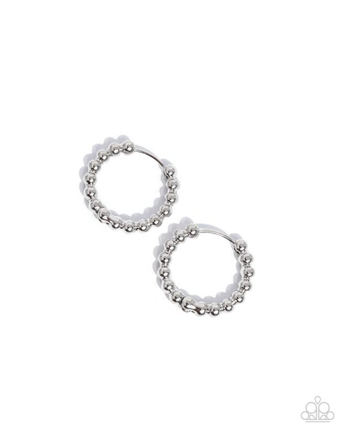 Darling Dance - Silver - Paparazzi Earring Image