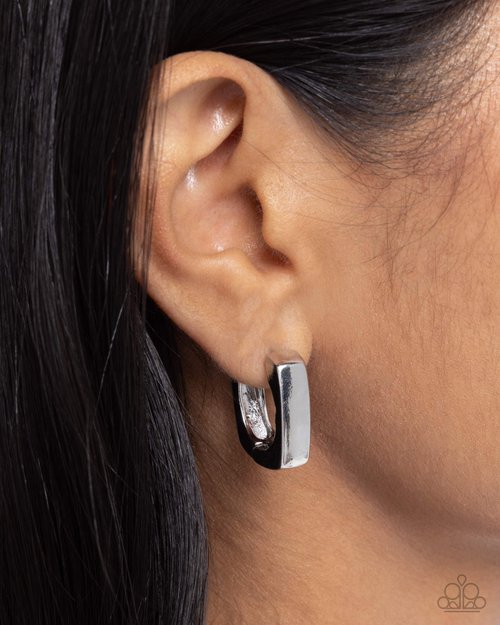 Fortnight Fashion - Silver - Paparazzi Earring Image
