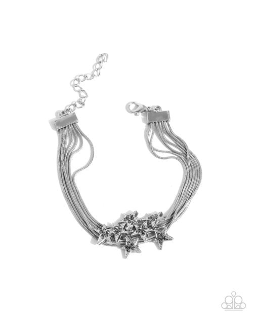 Guest Star - Silver - Paparazzi Bracelet Image