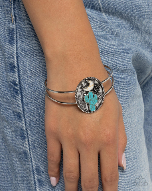 Journey to the West - Blue - Paparazzi Bracelet Image
