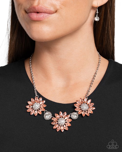 Vulnerable Vacation - Orange - Paparazzi Necklace Image