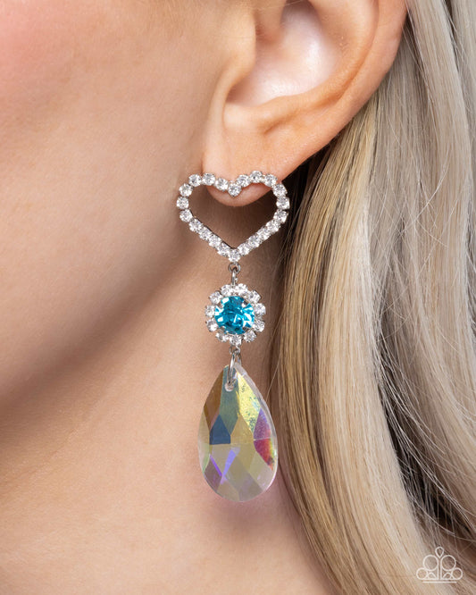 Faceted Frenzy - Paparazzi Earring Image