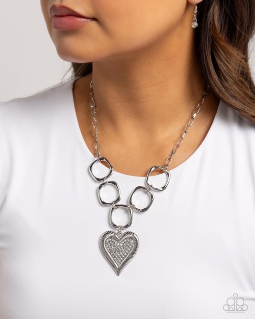 Focused Affection - Paparazzi Necklace Image