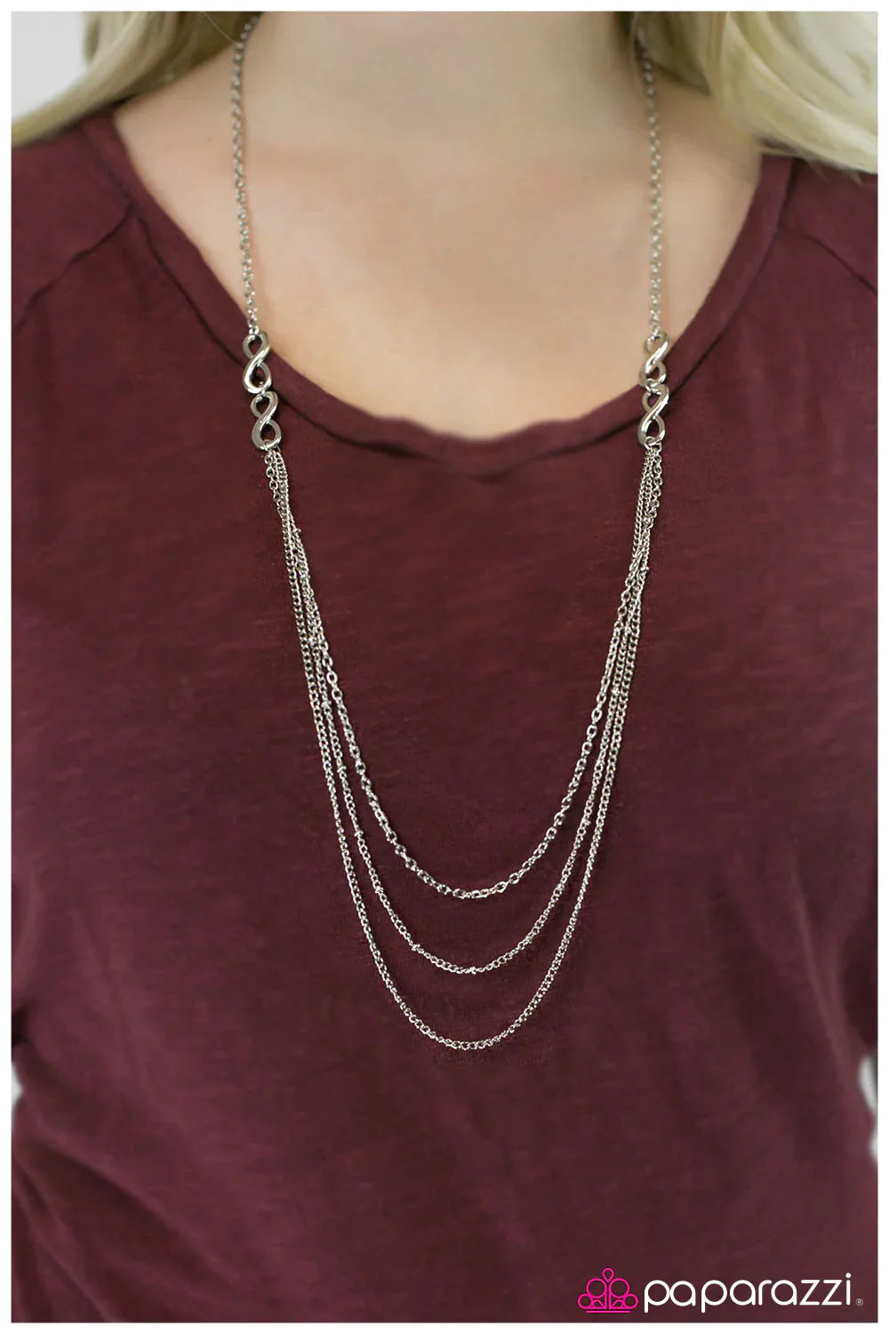 Paparazzi Necklace ~ Limitless - Silver